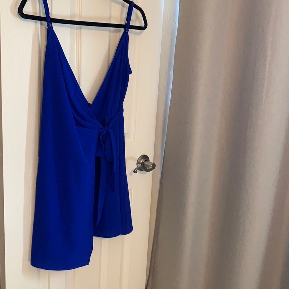 Royal blue Show Me Your Mumu mini dress